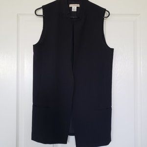 Peyton Jensen long black vest